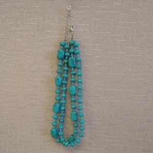 🪶 Stone tribal necklace